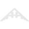 Ekena Millwork Pitch Vienna Architectural Grade PVC Gable Pediment, 60"W x 27 1/2"H x 1"P (11/12) GPP060X028X100VIE - alternate 4